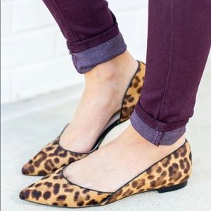 marc fisher leopard flats